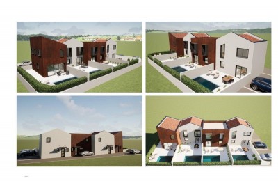 Terraced house with swimming pool, 3 km from the sea. - under construction