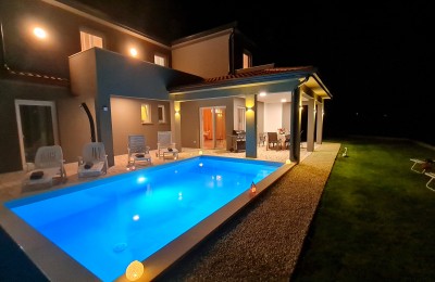 New house with pool near Porec, 4 bedrooms
