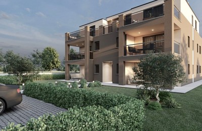 Apartment on the ground floor with beautiful garden 210m2 - Poreč - under construction
