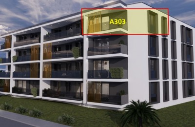 Moderno stanovanje v 3. nadstropju, 800 m od morja - Poreč - v fazi gradnje