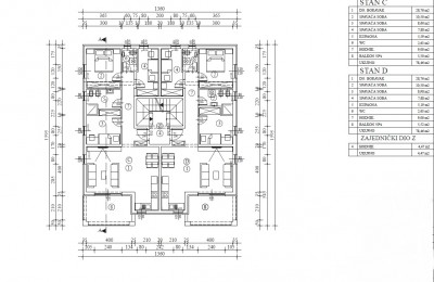 Exclusive apartment in a new building with three bedrooms in Poreč - under construction