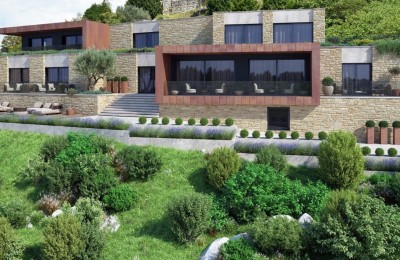 Building plot with building permit for Villa - Buje