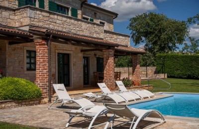 Istrien, Sveti Lovreč – Rustikale Villa mit Pool und schönem Garten