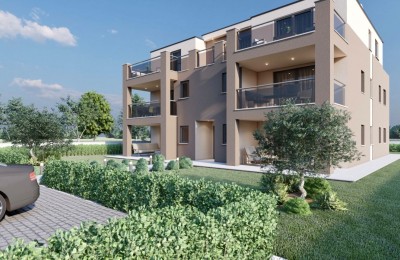 Appartamento in un nuovo edificio a Parenzo - piano terra con giardino