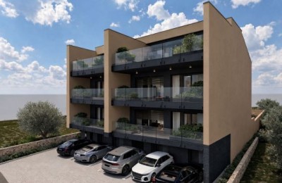 Stan u novogradnji,2km od mora Stan- 1.kat