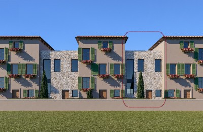 OPPORTUNITY! A beautiful project of family houses in a row only 2 km from Poreč!!