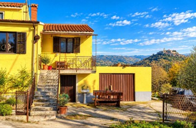 Istrien, Motovun – Haus mit herrlichem Blick auf Motovun und großem Garten