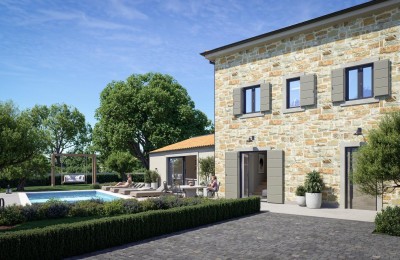 Istrien, Umgebung Višnjan – Wunderschönes mediterranes Haus mit Swimmingpool